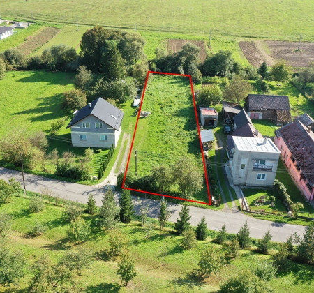 Pozemok na výstavbu RD v obci STUĽANY 1537m2