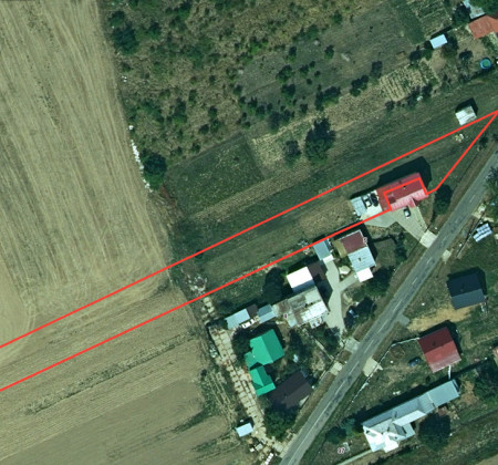 Na predaj pozemok o rozlohe 3111 m2 určený na výstavbu rodinných domov v zastavanej časti obce Laškovce
