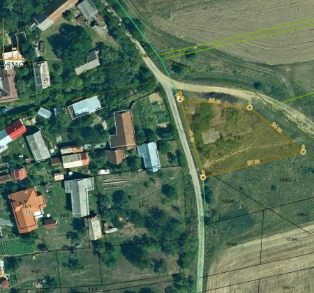 Pozemok na výstavbu RD, 15 min od Prešova