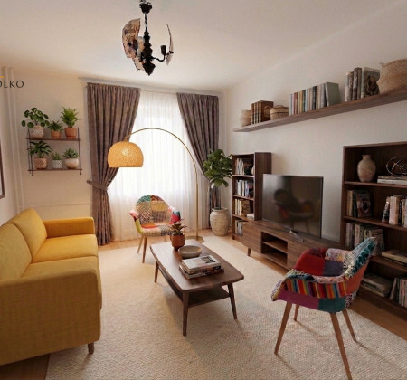 EXKLUZÍVNE: Priestranný 2-izbový byt s vlastnou malou záhradkou v srdci Sabinova